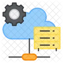 Cloud-Server-Einstellungen  Symbol