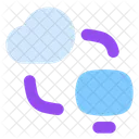 Cloud Server Data Distribution Server Distibution Icon