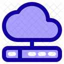 Cloud Server Cloud Database Server Icon