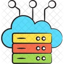 Cloud Server Database Icon