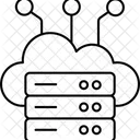 Cloud Server  Icon