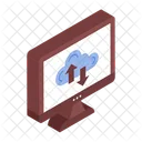 Networking Data Transfer Download Icon