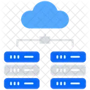 Cloud Server  Icon