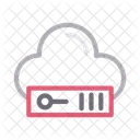 Cloud Server Database Icon