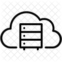 Cloud Share Server Icon