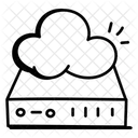 Cloud Server  Icon