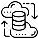 Cloud Server  Icon