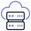 Cloud Server Technology Network Icon
