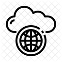 Cloud Server  Icon