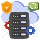 Cloud Server  Icon