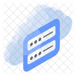 Cloud server  Icon