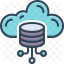 Cloud Server  Icon