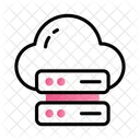 Cloud Server  Icon