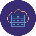 Cloud Server  Icon