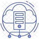 Cloud Server  Icon