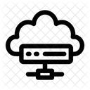 Cloud Server  Icon