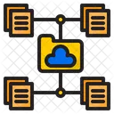 Cloud Server  Icon