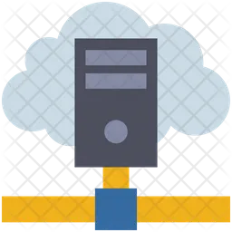 Cloud Server  Icon