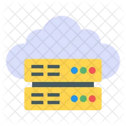 Cloud Server  Icon