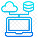 Cloud Server  Icon