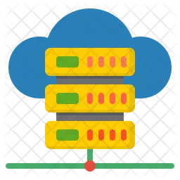 Cloud Server  Icon