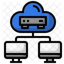 Cloud Server  Icon
