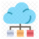 Cloud Server  Icon