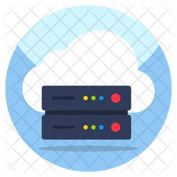 Cloud Server  Icon