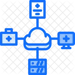 Cloud Server  Icon