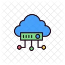 Cloud Server  Icon