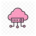 Cloud Server Cloud Database Cloud Backup Icon