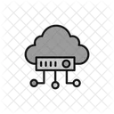 Cloud Server  Icon