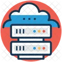 Cloud Server Storage Icon