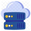 Cloud Server Dataserver Database Icon