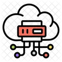 Cloud Server Dataserver Database Icon