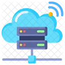 Cloud Server Computer Cloud Computing Icon
