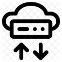 Cloud Server Maintenance data back up  Icon