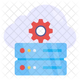 Cloud Server Management  Icon