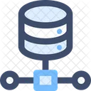Cloud Server Network  Icon