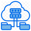 Cloud Server Network  Icon