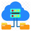 Hosting Cloud Technology Icon