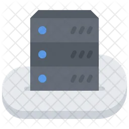 Cloud Server Network  Icon