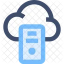 Cloud-Server-Netzwerk  Symbol