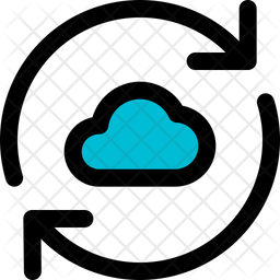 Cloud Server Refresh Icon