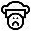 Cloud Server Sad  Icon