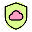 Cloud-Server-Schutz  Symbol