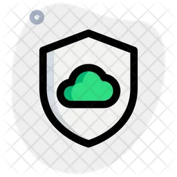 Cloud-Server-Schutz  Symbol