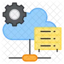 Cloud Server Setting Cloud Server Management Cloud Server Development Icon