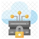 Cloud-Server-Sicherheit  Symbol