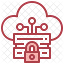 Cloud-Server-Sicherheit  Symbol